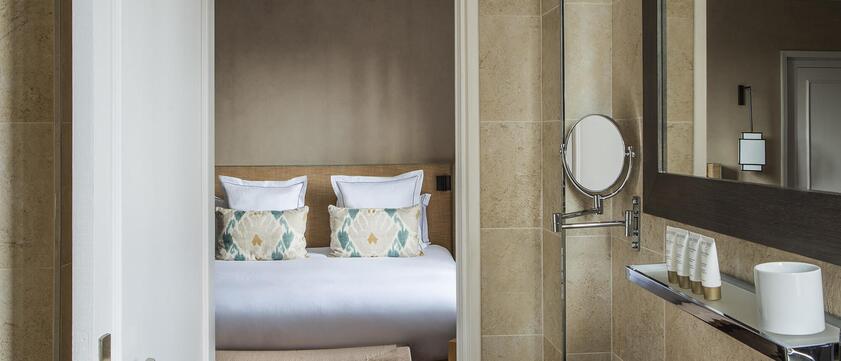 Hôtel du Pigonnet Badezimmer