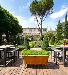 Hôtel du Pigonnet Garten