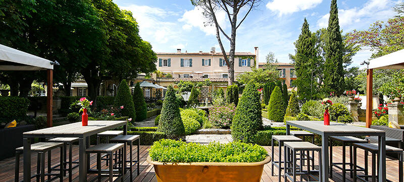 Hôtel du Pigonnet Garten