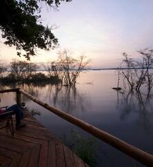 Ruzizi Tented Lodge Ausblick