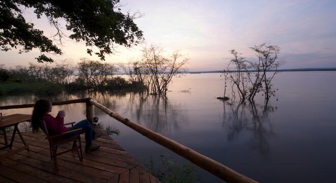 Ruzizi Tented Lodge Ausblick