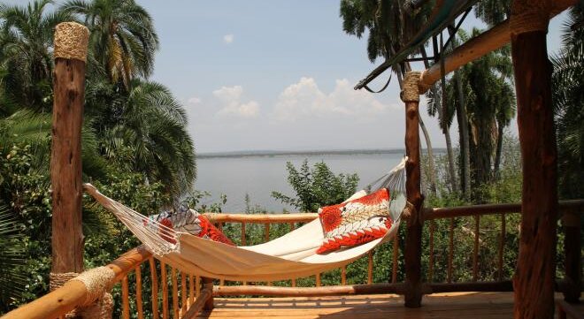 Ruzizi Tented Lodge Terrasse