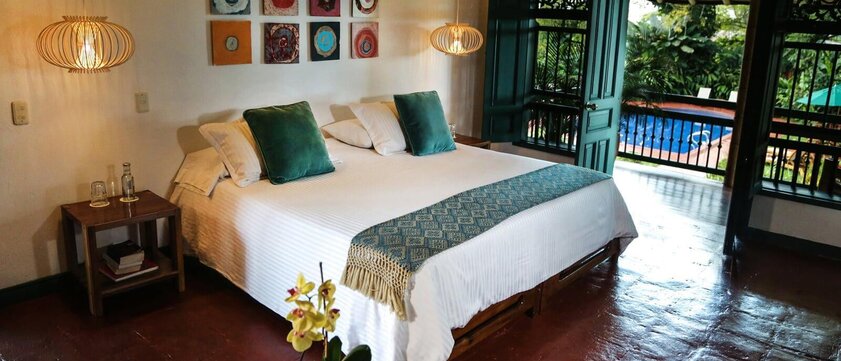 Hacienda Bambusa Doppelzimmer