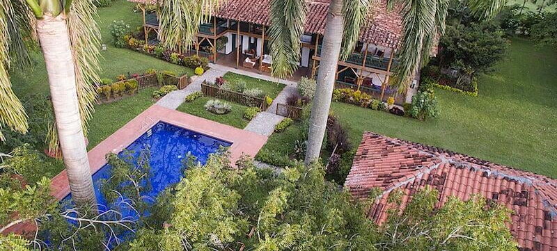 Hacienda Bambusa Außenansicht