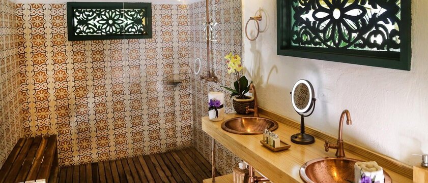 Hacienda Bambusa Badezimmer