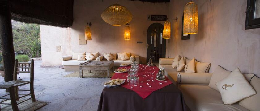 Riad Ksar Ighnda Terrasse