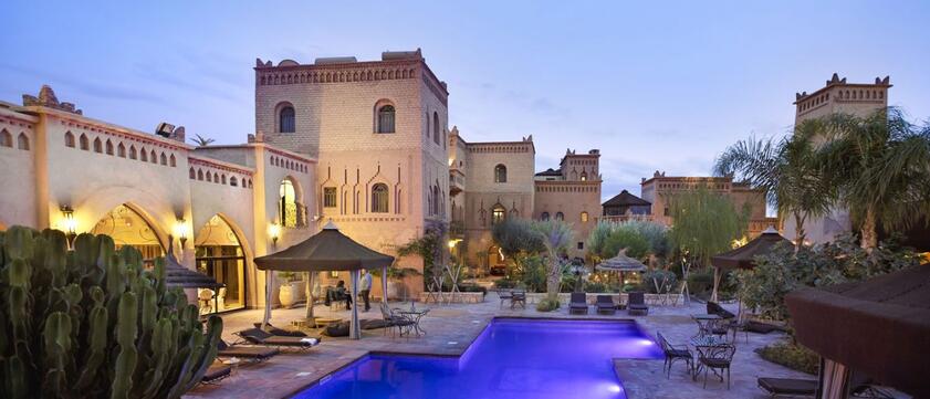 Riad Ksar Ighnda Außenansicht