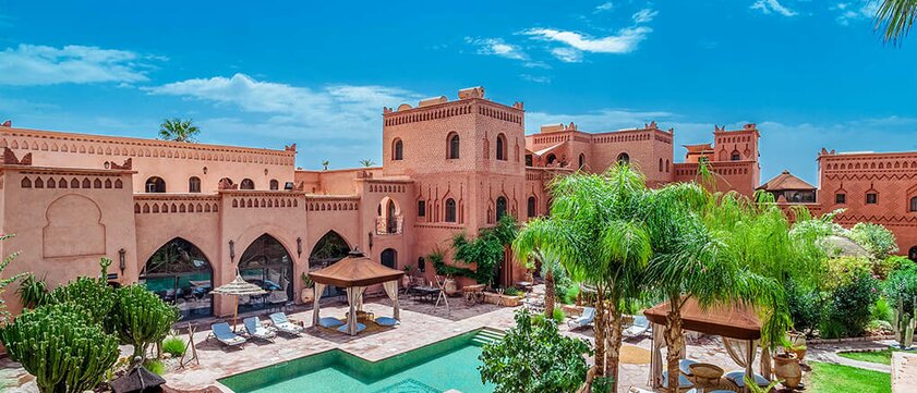 Riad Ksar Ighnda Außenanlage