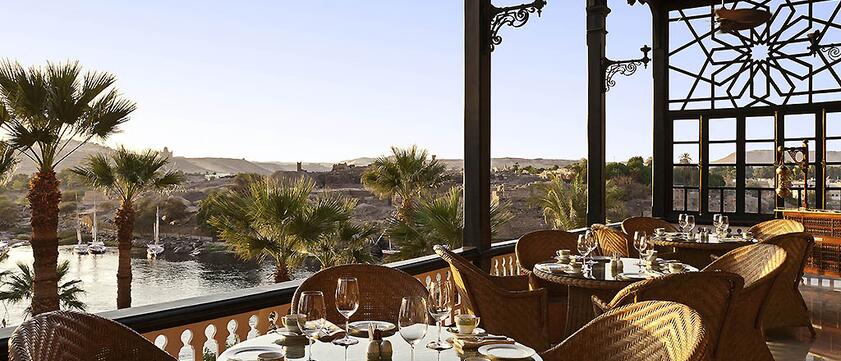 Sofitel Legend Old Cataract Aswan Terrasse