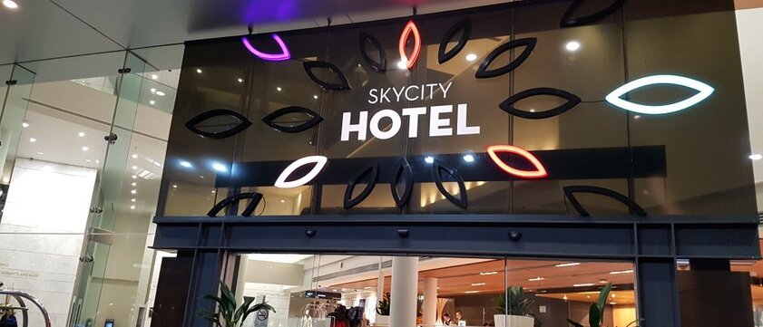 SkyCity Hotel Auckland Eingang