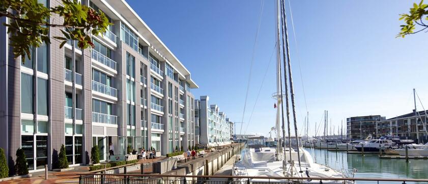 Sofitel Auckland Viaduct Harbour Außenfassade
