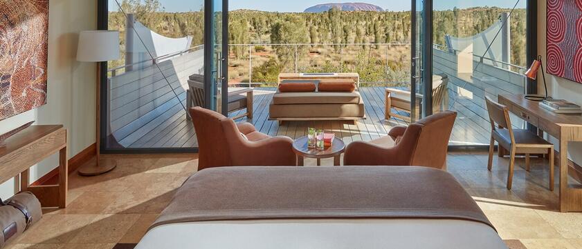 Longitude 131° Luxury Tent Views