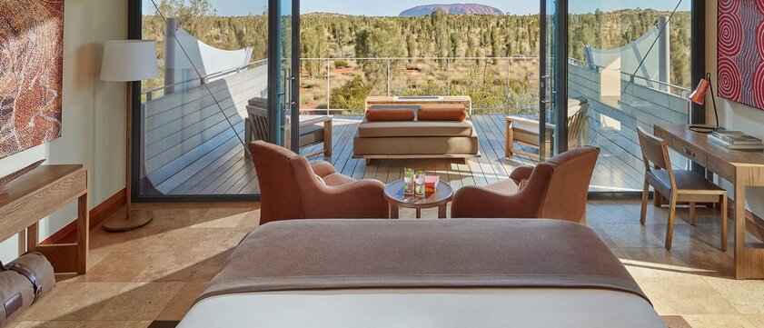 Longitude 131° Luxury Tent Views