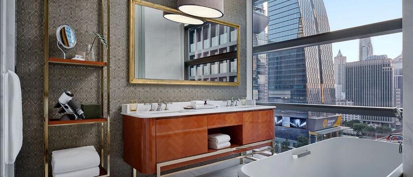 Rosewood Bangkok Badezimmer