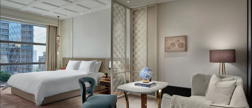 Rosewood Bangkok Doppelzimmer