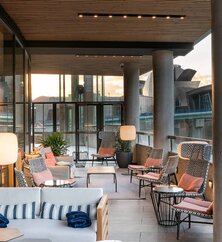 Hotel Vincci Consulado de Bilbao Terrasse