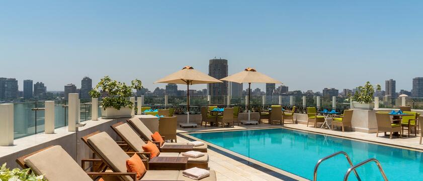 Kempinski Nile Hotel Garden City Cairo Liegen