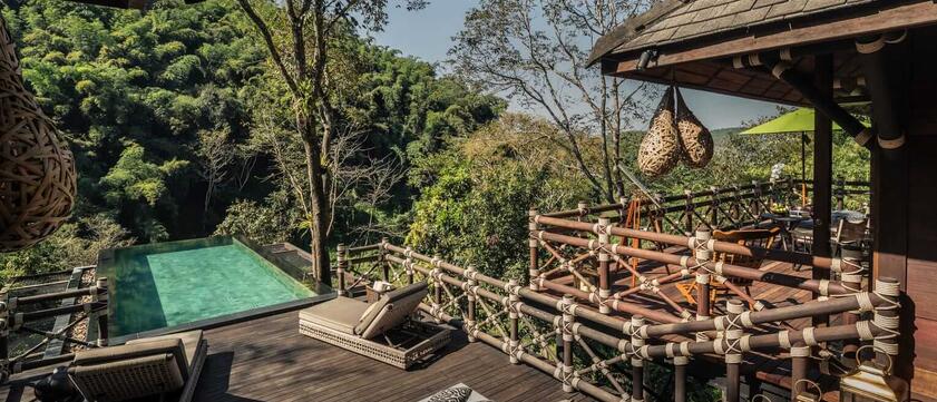Four Seasond Tented Camp Golden Triangle Pool