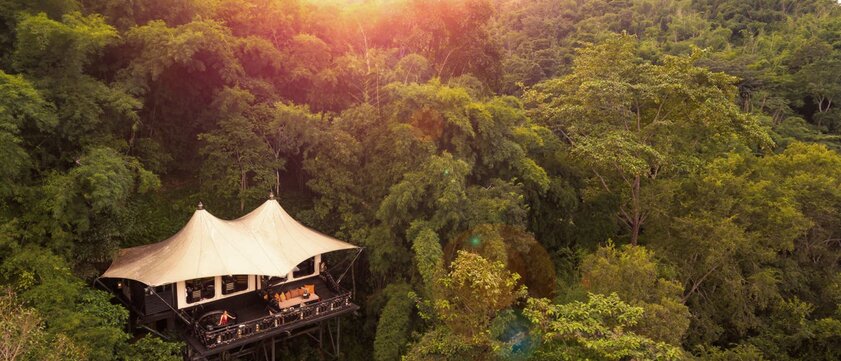 Four Seasond Tented Camp Golden Triangle Außenansicht