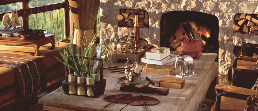 Four Seasond Tented Camp Golden Triangle Lobby