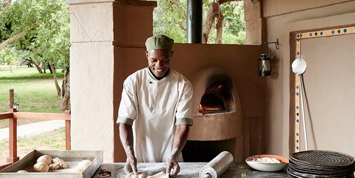 Sanctuary Chobe Chilwero Bush Dining