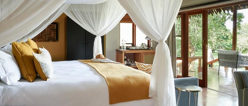 Sanctuary Chobe Chilwero Doppelzimmer
