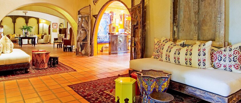 Chobe Game Lodge Lobby