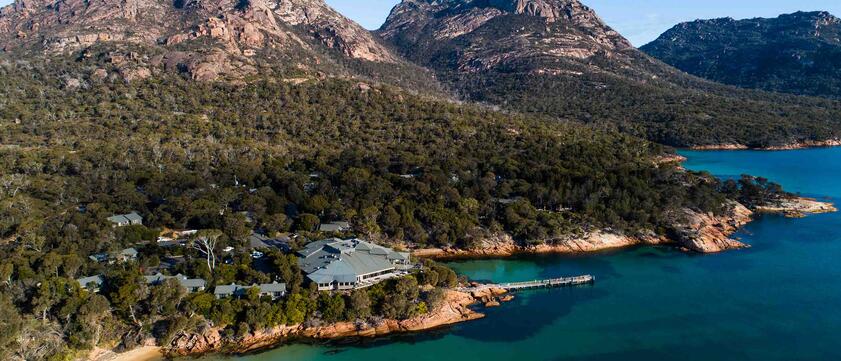 Freycinet Lodge Außenansicht