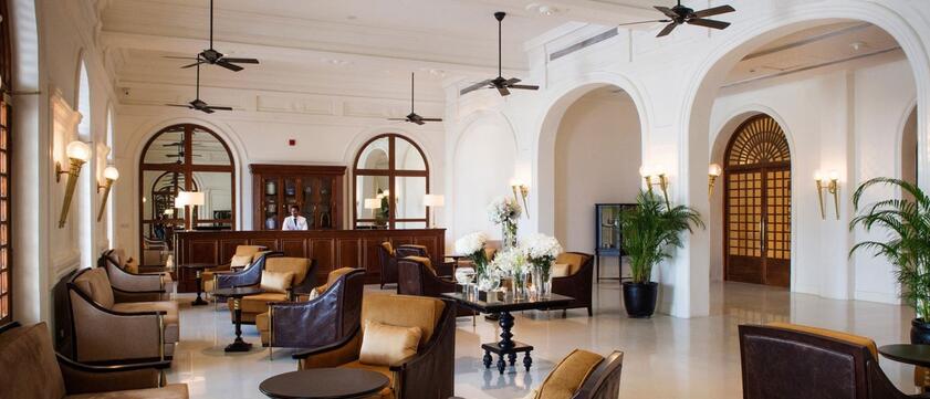 Galle Face Hotel Empfang