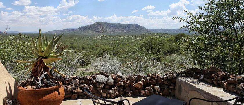 Vingerklip Lodge Aussicht