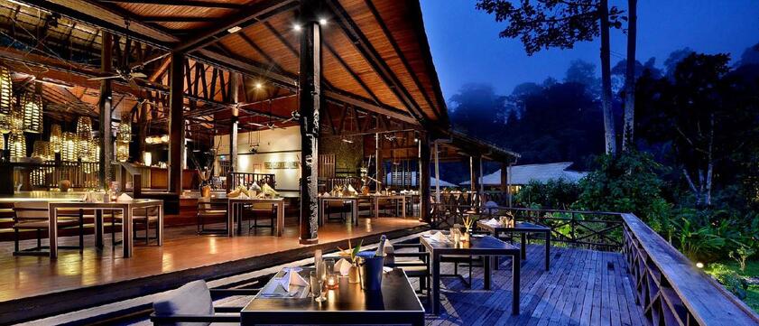 Borneo Rainforest Lodge Restaurant