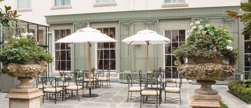 The Merrion Hotel Dublin Terrasse