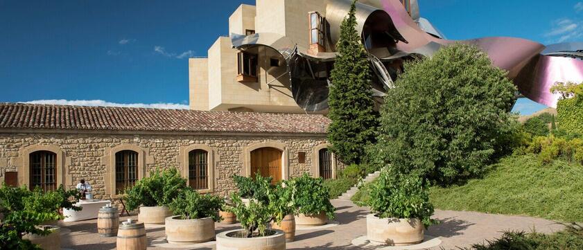 Hotel Marques de Riscal Außenansicht