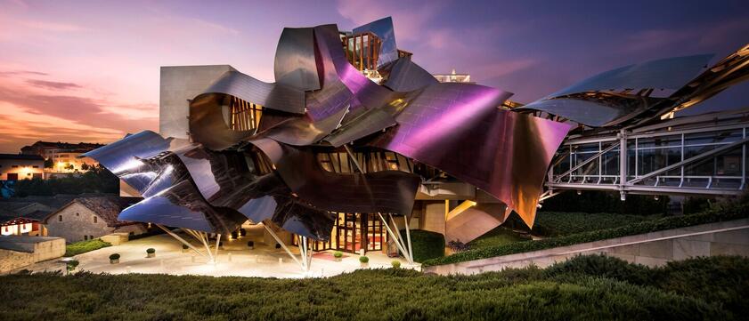 Hotel Marques de Riscal Fassade
