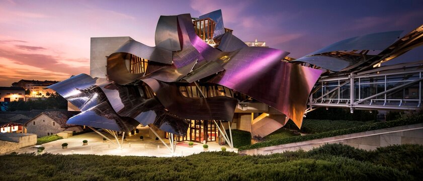 Hotel Marques de Riscal Fassade