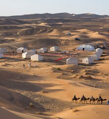 Merzouga Luxury Desert Camp Außenansicht
