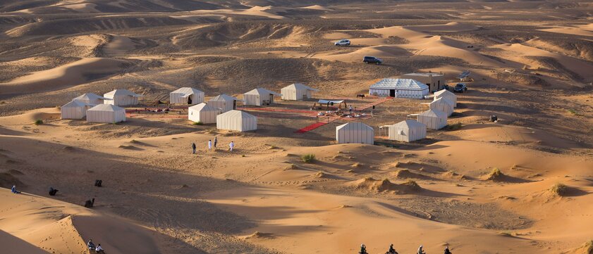 Merzouga Luxury Desert Camp Außenansicht