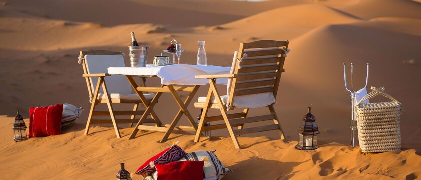 Merzouga Luxury Desert Camp Dinner