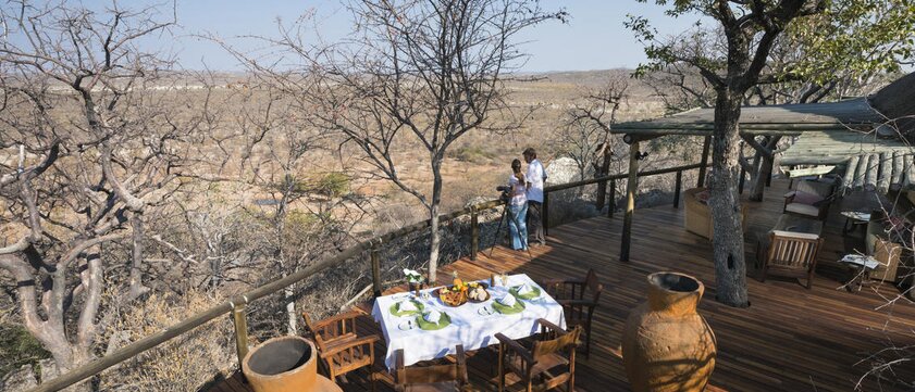 Little Ongava Terrasse