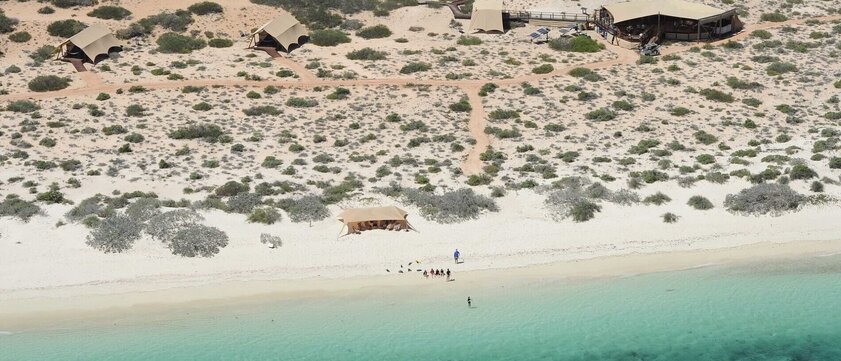 Sal Salis Luftaufnahme