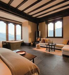 Gangtey Lodge Zimmeransicht