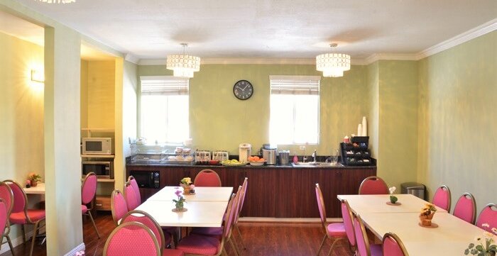 Pacific Gardens Hotel Fühstückraum