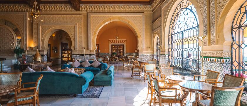 Lobby vom Hotel Alhambra Palace in Granada