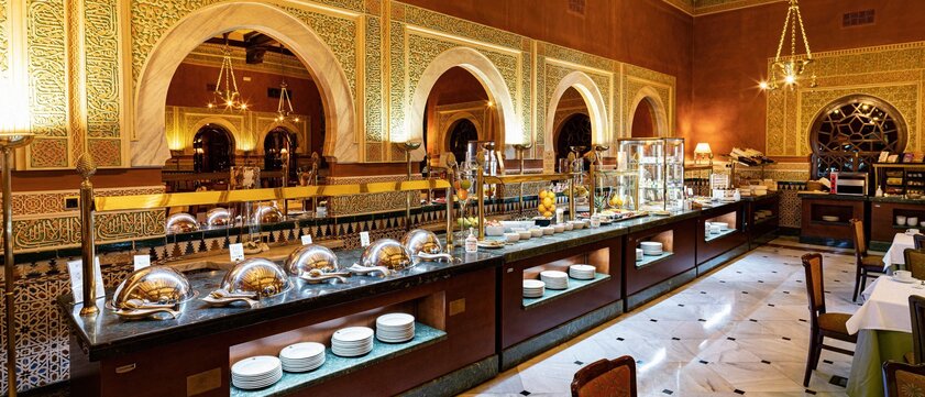 Restaurant vom Hotel Alhambra Palace in Granada