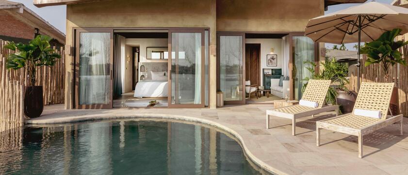 River Villa Pool View