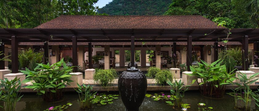 The Banjaran Hotsprings Retreat Empfangsbereich