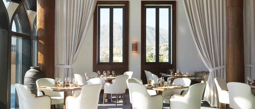 Anantara Al Jabal Al Akhdar Resort Restaurant
