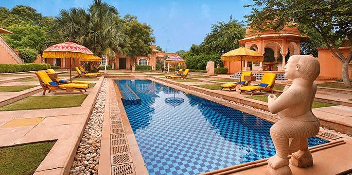 The Oberoi Rajvilas Pool