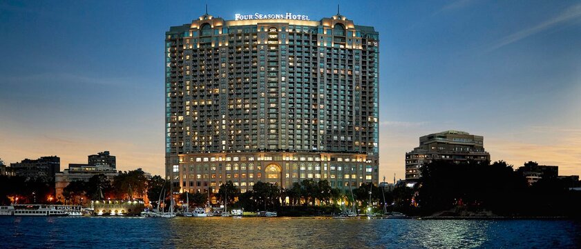 Four Seasons Hotel Cairo at Nile Plaza Außenansicht