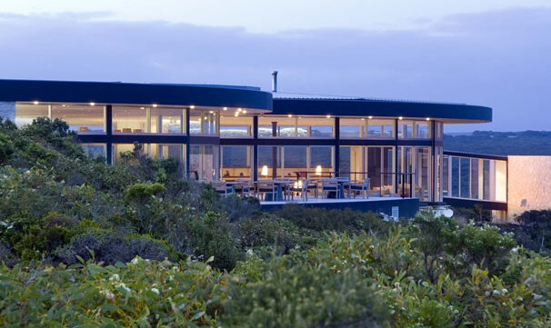 Southern Ocean Lodge Außenansicht